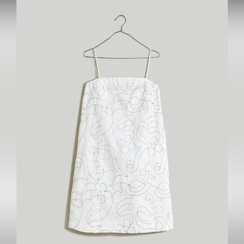 Madewell Goldie Mini Dress in 100% Linen
